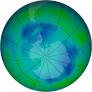 Antarctic Ozone 2006-08-11